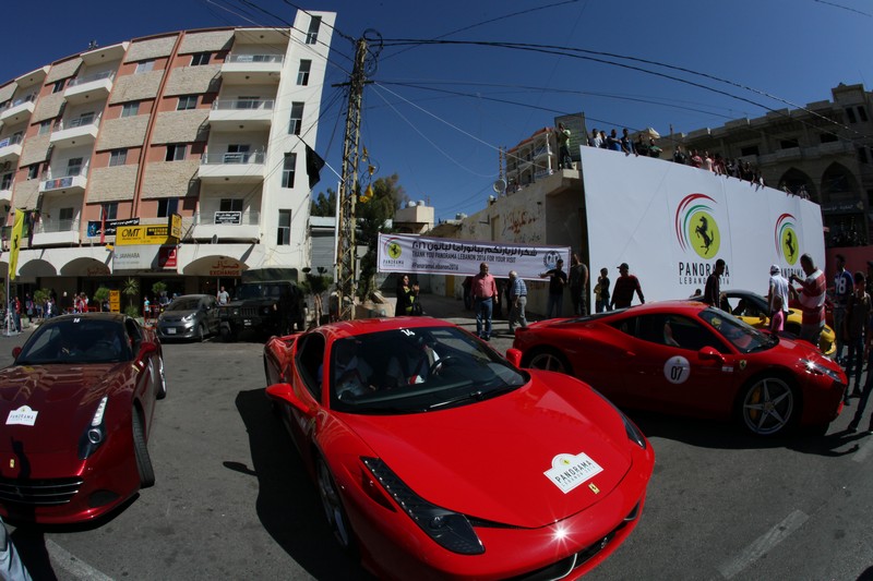 Ferrari Panorama Lebanon 2016 Ride